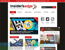 Tablet Screenshot of insidersedge.co.uk